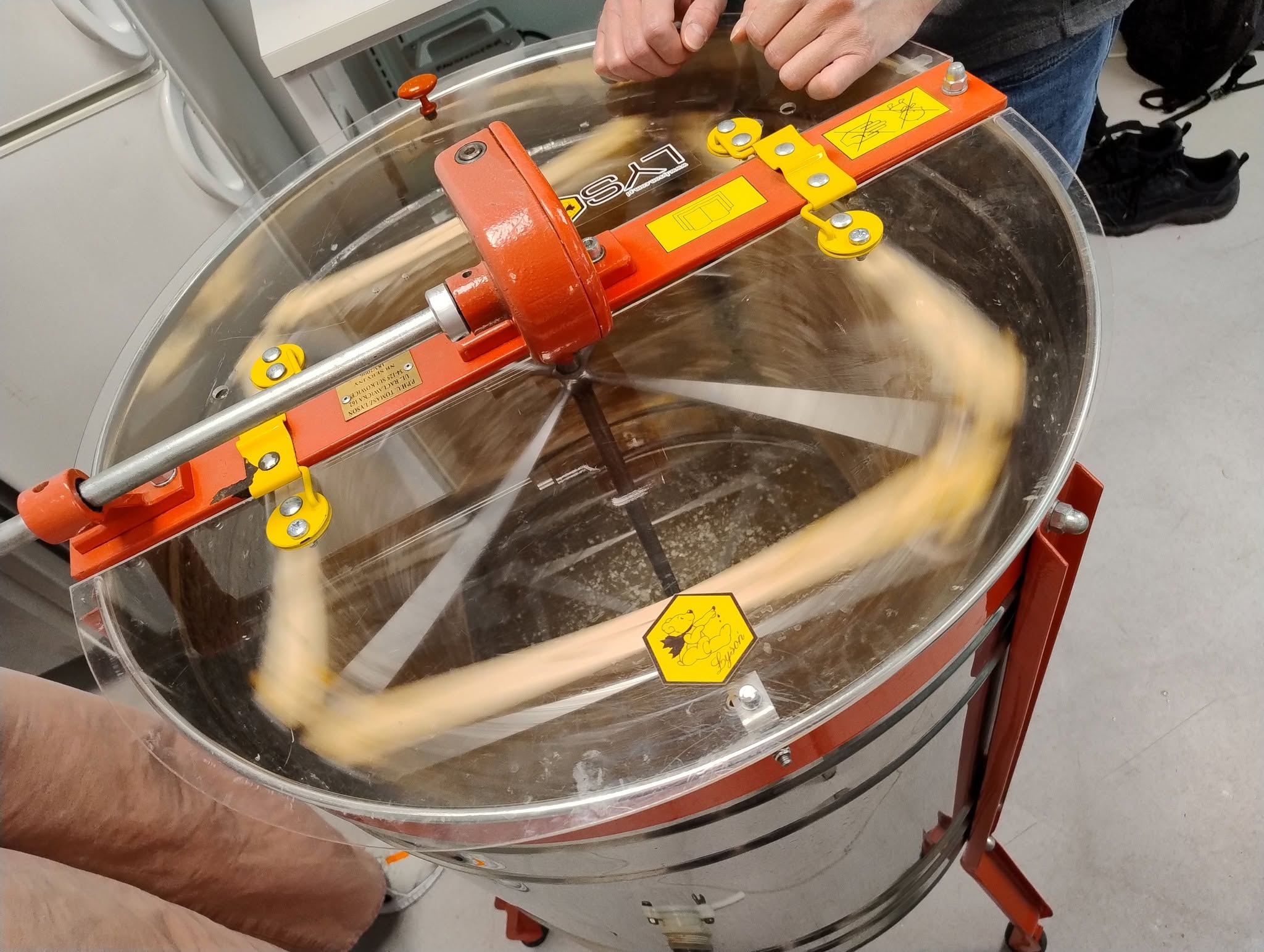 Honey Harvest with Beekeeping Initiative RUC